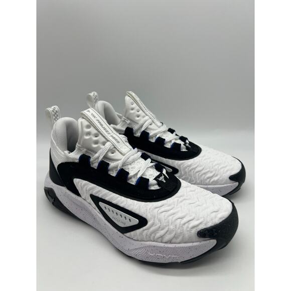 Under Armour Project Rock 7 White Black Team Royal 3027601 104 Women's Size 7 - Picture 11 of 12